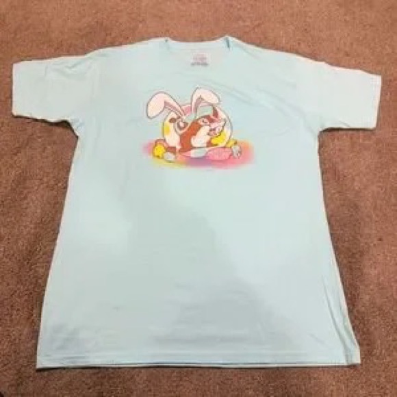 Other - Kids Bunny Graphic Tee - Light Blue